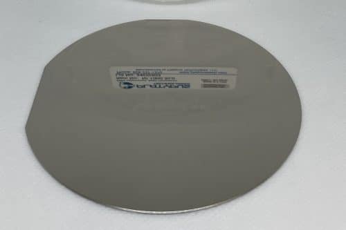 Nickel coated silicon wafer