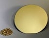 silicon wafer coated with gold